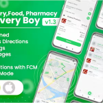 Delivery Boy for Groceries, Foods, Pharmacies, Stores Flutter App