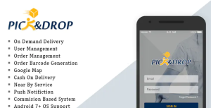 Delivery management package tracker android app with web admin control .png