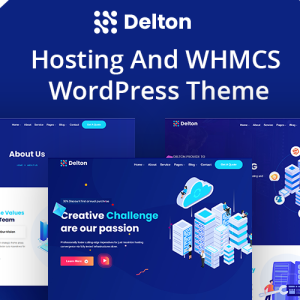 Delton - Domain & Hosting Services WordPress Theme