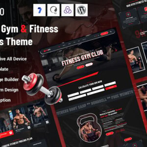 Denamo - Gym & Fitness WordPress Theme