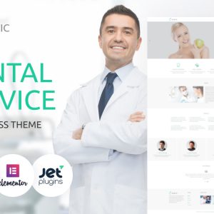 Dentic - Dentistry Multipurpose Classic WordPress Elementor Theme