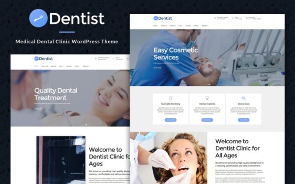 Dentist - Dental Medical Clinic WordPress Theme - Image 1