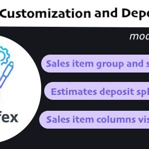 Deposit Invoice and Sales Item Customization Module for Perfex CRM