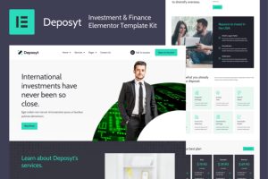 Deposyt investment finance elementor template kit gplpixel 1.png