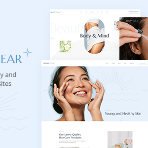 Derma Clear - Beauty Cosmetics & Skincare Theme