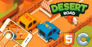 Desert road html5 game gplpixel.png
