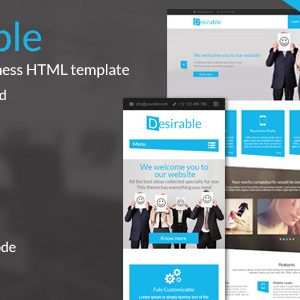 Desirable - The Multi-Purpose HTML5 Business Template