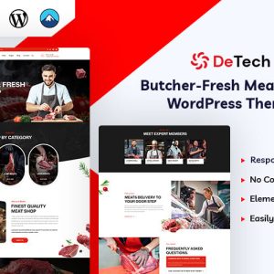 Detech - Butcher & Fresh Meat WordPress Theme