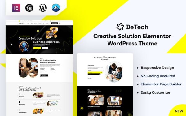 Detech - Creative Elementor WordPress Theme - Image 1