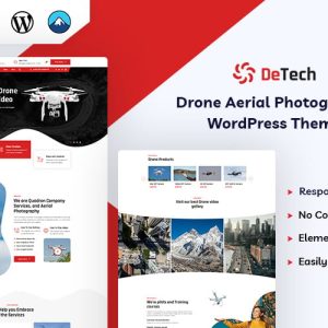 Detech - Drone WordPress Theme