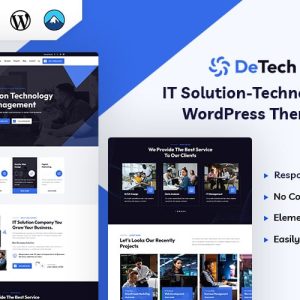 Detech - IT Solution WordPress Theme