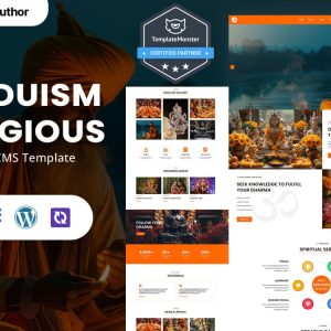 Dharma - Hinduism And Religious Worship WordPress Elementor Theme