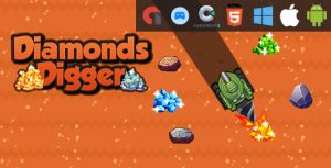 Diamonds digger html5 game web mobile and fb instant games c3p and.jpg