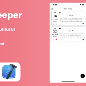 Diary and Notes Keeper - iOS