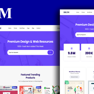 DIGIM - Digital Marketplace HTML Template