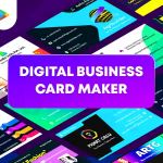 Digital Business Card Maker - Creative Visiting Card Maker - Visiting Card Templates Editor