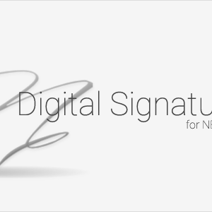 Digital Signatures for NEX-Forms