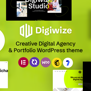 Digiwize - Digital Agency & Creative Portfolio WordPress Theme