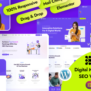 Digtek - Digital Marketing Agency WordPress Theme