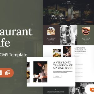 Dine - Restaurant And Cafe WordPress Elementor Theme