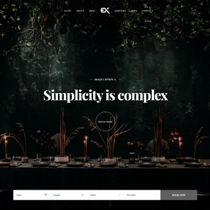 Dinex - One Page Restaurant WordPress Theme