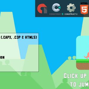 Dino Run Adventure - HTML5 Game - Web & Mobile + AdMob (CAPX, C3p and HTML5)