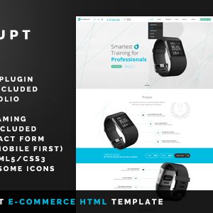 Disrupt - Single Product e-Commerce HTML Template