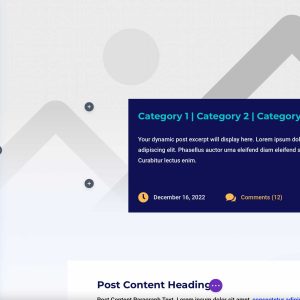 Divi Dynamic Content Extended