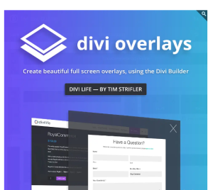 Divi overlays wordpress plugin with original license key activation for.png