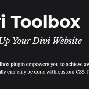 Divi Toolbox - Powerful Tool to Customize
