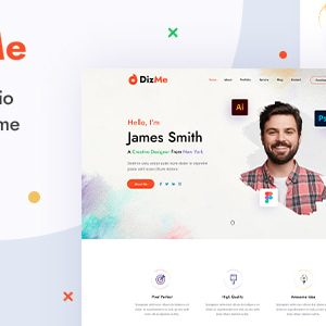 Dizme - Personal Portfolio WordPress Theme