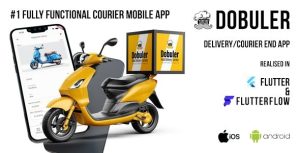 Dobuler fully functional courier side mobile application codermarket.jpeg