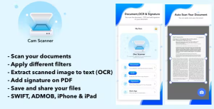 Doc scanner pdf scanner doc swift admob ready to submit codermarket.png