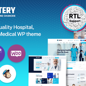 Doctery - Hospital and Healthcare WordPress Theme + RTL