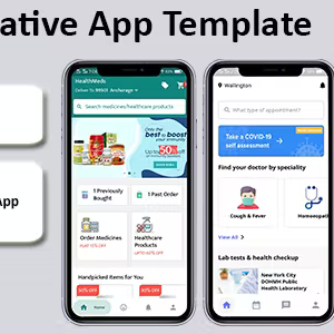 Doctor Appointment Booking + Online Pharmacy + Delivery Boy App Template in React Native - 3 Apps
