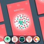 Dodge Ball - A Hypercasual Game with Admob Ads