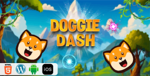 Doggie dash html5 construct3 game gplpixel.png