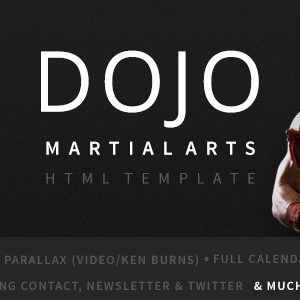 Dojo Martial Arts HTML Template