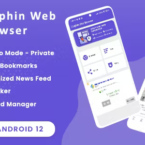 Dolphin Web Browser(Android 12 Supported and SDK 32 Integrated)