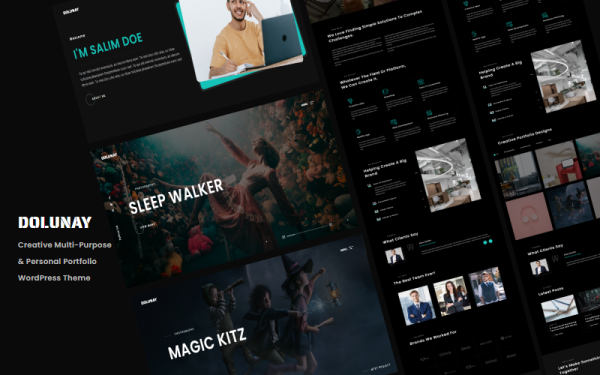 Dolunay - Creative Multi-Purpose & Personal Portfolio WordPress Theme - Image 1