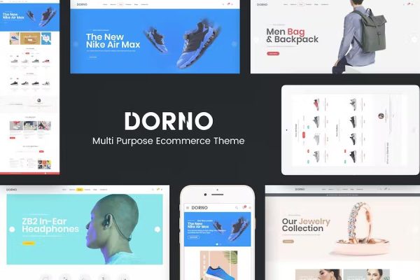 Dorno - OpenCart Theme (Included Color Swatches) - Image 1