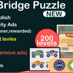 Draw Bridge Puzzle, Car Bridge (complete unity Game +unity ads+ GDPR)
