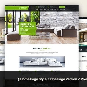 DREAM LAND - Single Property HTML Template