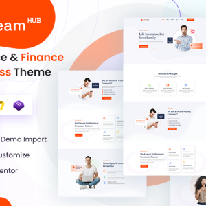 DreamHub - Insurance & Finance WordPress Theme