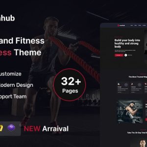 DreamHub – Personal Trainer and Fitness WordPress Theme