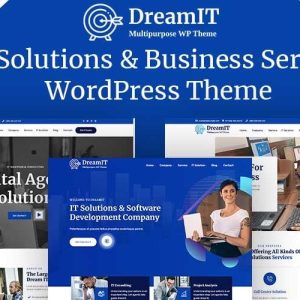DreamIT IT Solutions Company Service WordPress Theme
