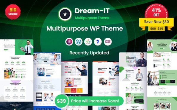 DreamIT - Multi-Purpose WordPress Theme - Image 1