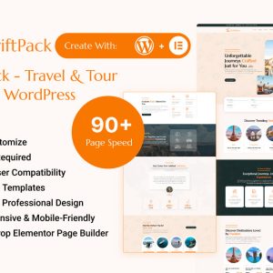 DriftPack - Travel & Tour Agency WordPress Theme