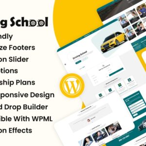 DriveOn - Driving School WordPress Theme
