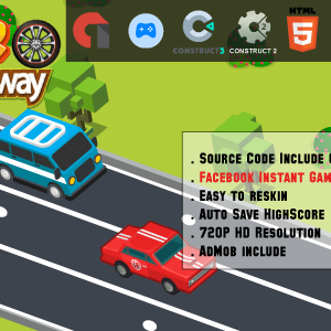 Driver Highway - HTML5 Game - Mobile, Facebook Instant Game & Web (HTML5 & C2,C3)